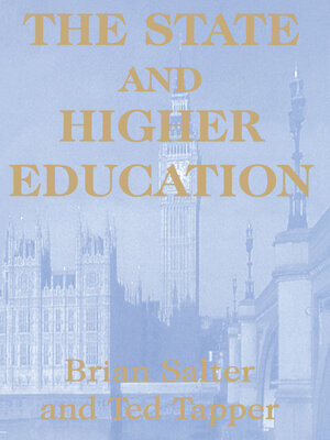 cover image of The State and Higher Education